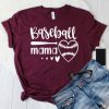 Baseball mama T Shirt SR01