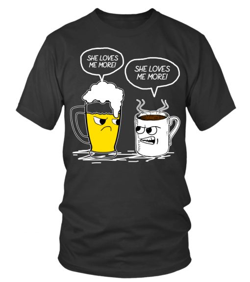 Beer And Coffe T Shirt SR01