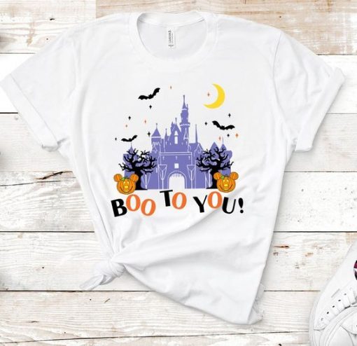 Boo to you Halloween Tshirt EL