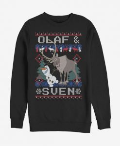 Christmas Olaf&Sven Sweatshirt FD