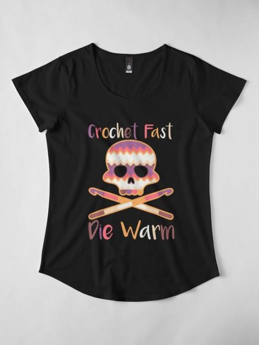Crochet Fast Die Warm T-Shirt EL01