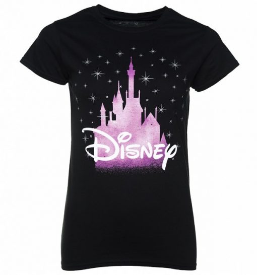 Disney Castle Tee T Shirt SR