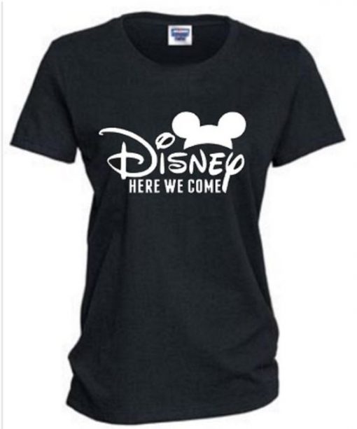 Disney Here We Come T Shirt SR