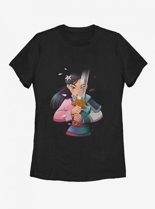 Disney Mulan Anime T Shirt SR