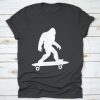 Funny Bigfoot Skateboard T-Shirt FD01