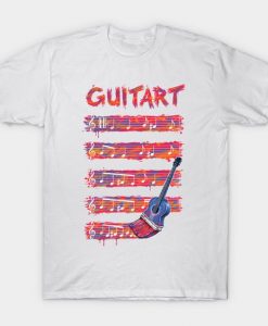 Guitar Art T-shirt FD01