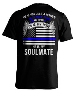 He Is My Soulmate Line Design T-Shirt DV29