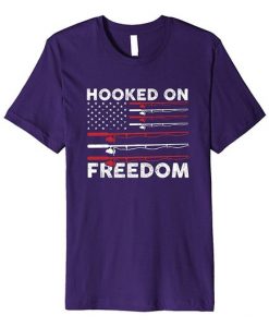 Hooked On Freedom USA T-Shirt EL01