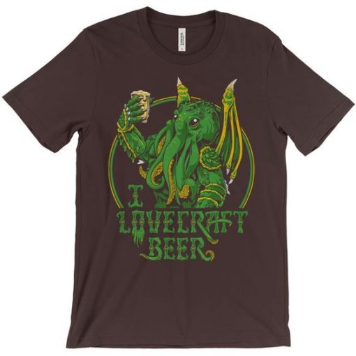 I Lovecraft Beer T-Shirt SR01