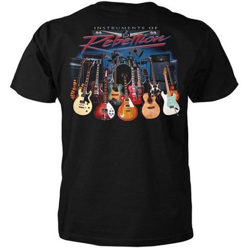 Instruments Of Rebellion Music T-shirt FD01