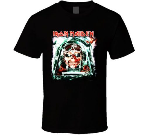 Iron Maiden Aces High Ed World TShirt EL31