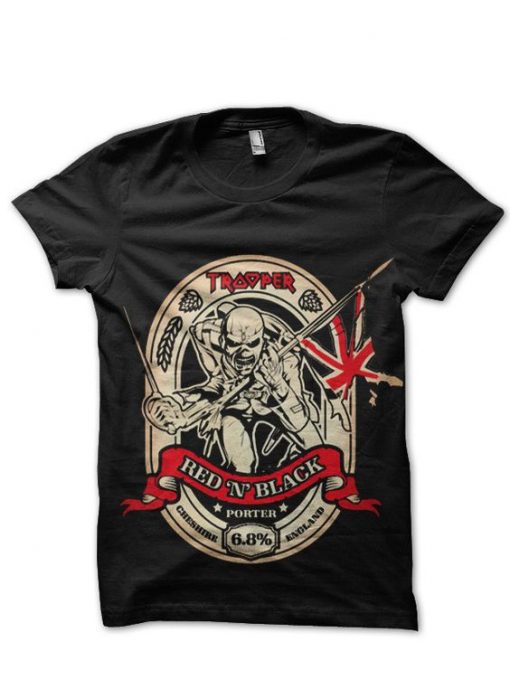 Iron Maidens Trooper Red T-Shirt VL31