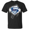 New England Patriots Superman T Shirt EL26