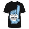 Number One Baseball Dad T-Shirt SR01