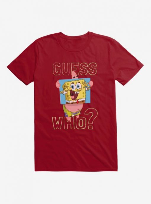 SpongeBob Guess Who Patrick T-Shirt DV01