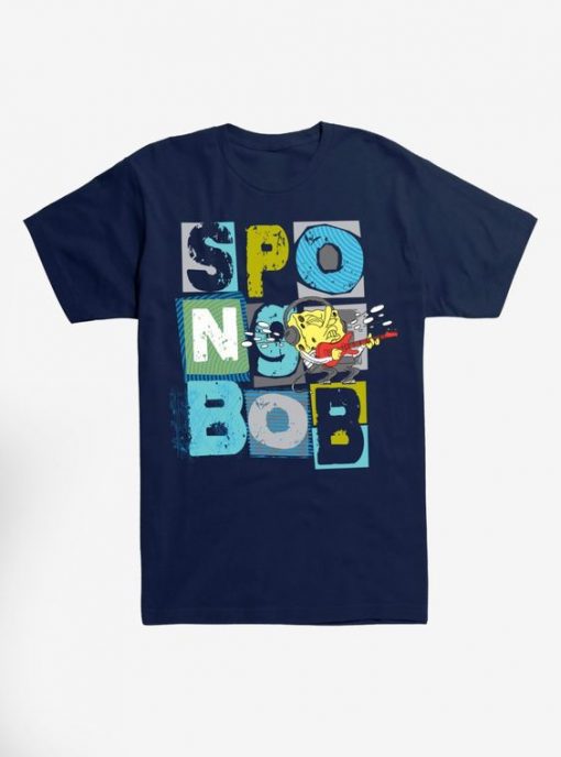 SpongeBob Guitar T-Shirt DV01