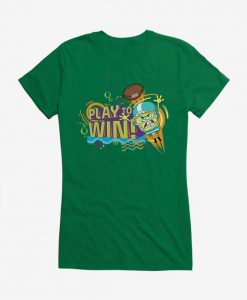 SpongeBob SquarePants Play To Win Girls T-Shirt DV01