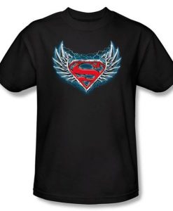 Steel wings logo superman T-Shirt EL26