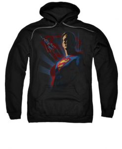 Superman Hoodie Shadows Black EL26