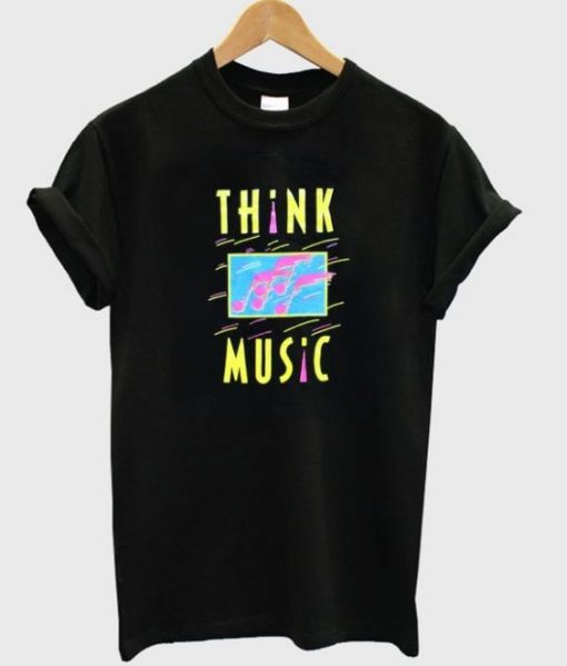 Think music t-shirt FD01