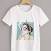 Women Figure Print T-Shirt VL01