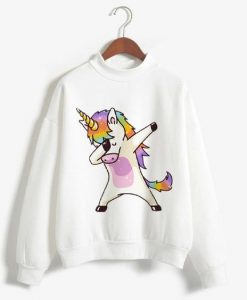 Cartoon Unicorn Sweatshirt FD30N