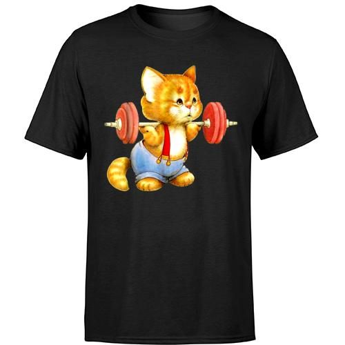 Cute Cat Gym Tshirt FD30N