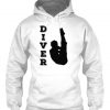 Diver Diving Sport Hoodie EL01