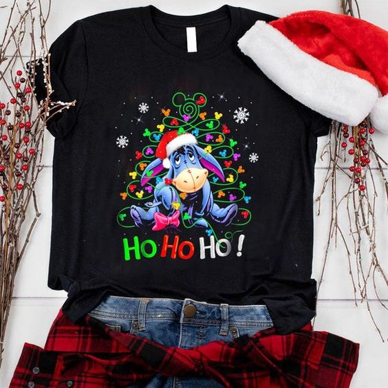 Eeyore ho Cute Christmas Shirt FD30N