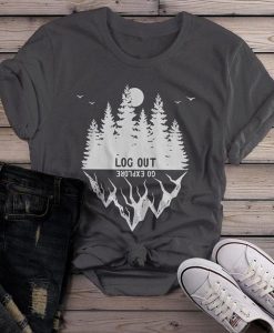 Forest Hipster Women T-Shirt DV2N