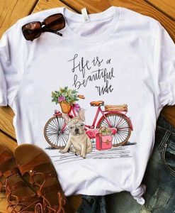 French bulldog Bike T-Shirt VL14N