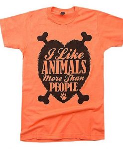 I like Animals T-shirt FD4N