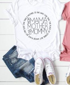 Mom Mama Mother Graphic Tee ER14N