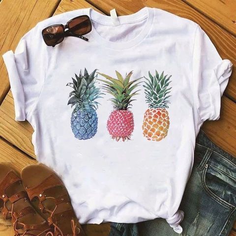 Pineapple fruitsTee Graphic T Shirt ER14N