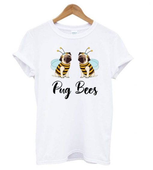 Pug Bees T Shirt SR7N