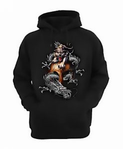 Tiger and Dragon Hoodie EL29N