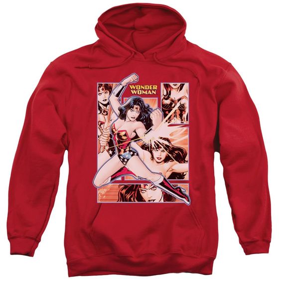 Wonder Woman Panels Hoodie EL27N