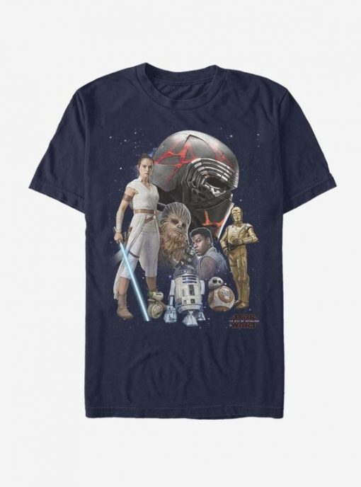 he Rise of Skywalker Heroes Tshirt EL4N