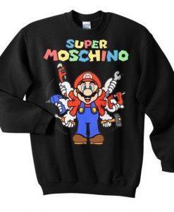 super moschino sweatshirt FD30N