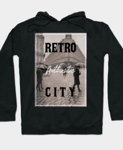 Authentic retro city Hoodie SR2D