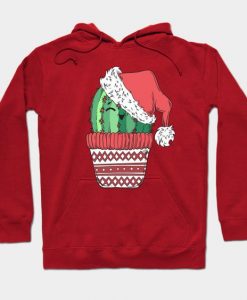 Cactus Christmas Hoodie SR7D