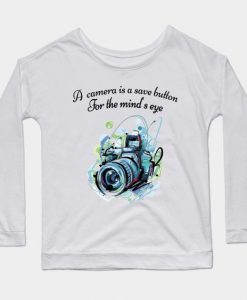 Camera Quote Sweatshirt SR2D