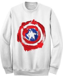 Captain America Shield sweatshirt FD3D