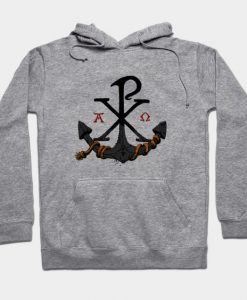 Chi Rho Anchor Hoodie SR2D