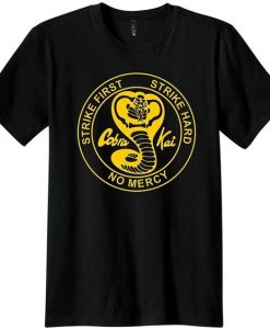 Cobra Kai No Mercy T Shirt SR18D