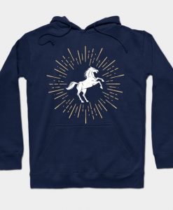 Cool jumping horse Hoodie SR2D