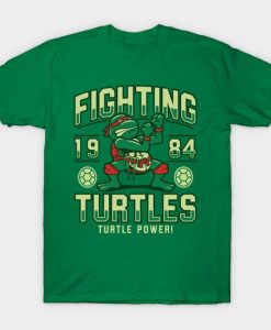 Fighting Turtles T Shirt SR24D