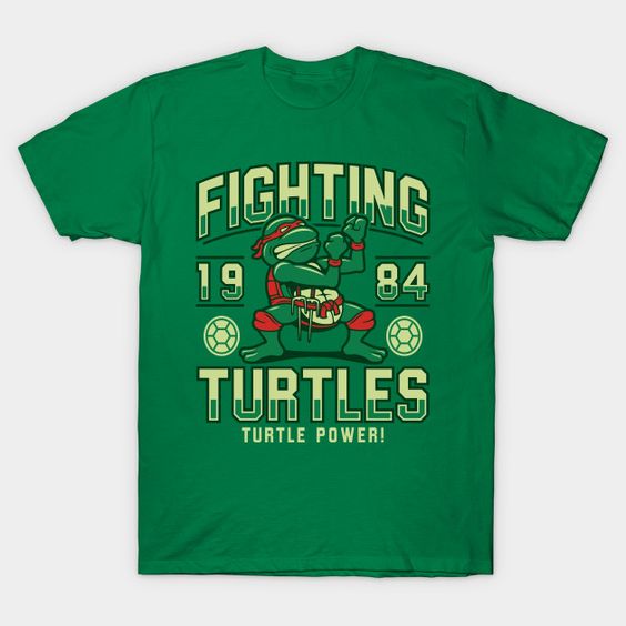 Fighting Turtles T Shirt SR24D