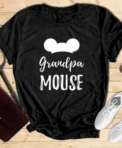 Grandpa mouse T Shirt SR7D