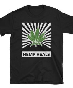 Hemp Heals Medicinal T Shirt SR18D